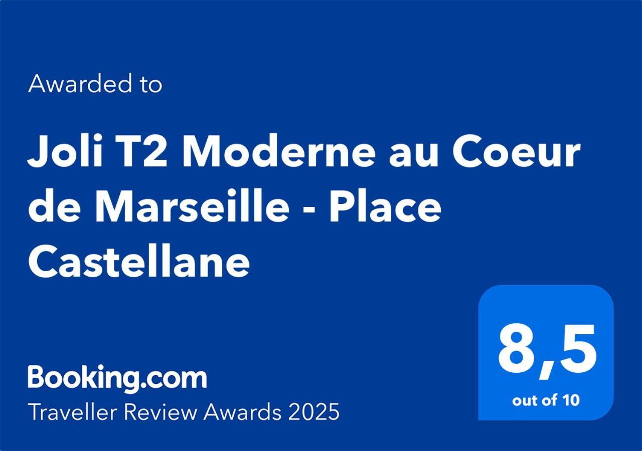 Joli T2 Moderne Au Coeur De Marseille - Place Castellane Exterior foto